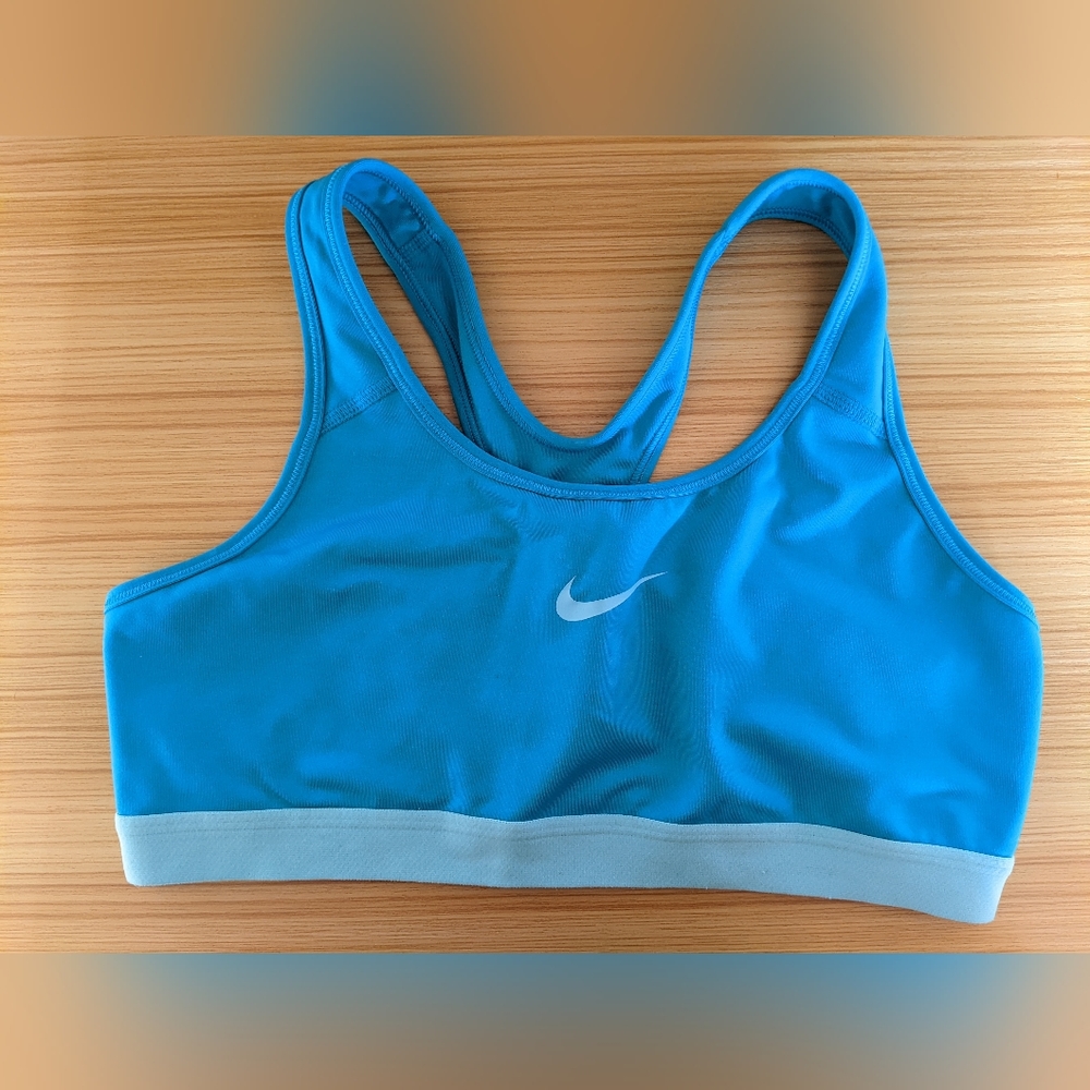 Blue Nike Sports Bra